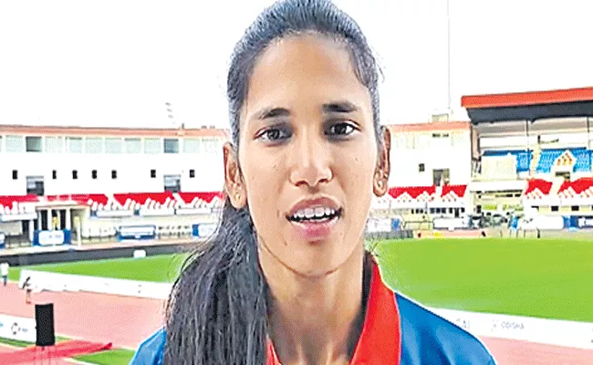 Asian Athletics Championships: Jyothi Yarraji Jyothika Sri Selected - Sakshi