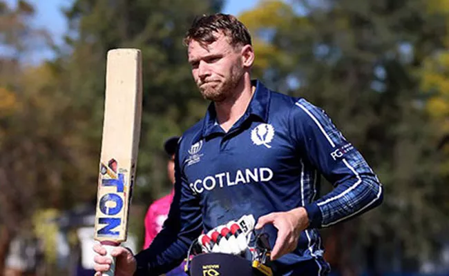 Captain-Richie Berrington Century-SCO-Beat UAE-By-111 Runs CWC-2023   - Sakshi