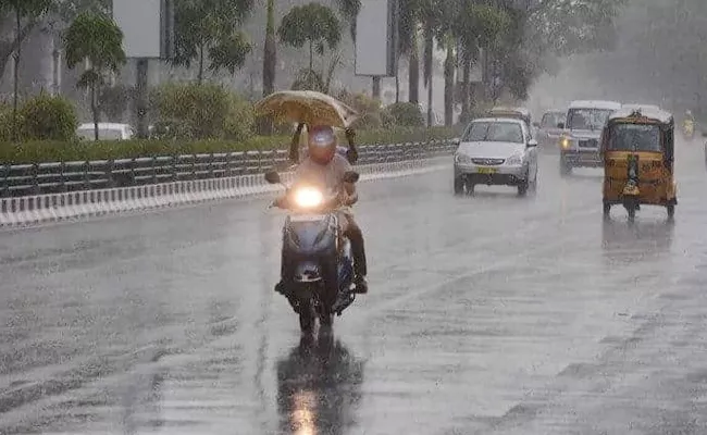 Yellow Alert To Telangana: Heavy Rains Are Likely For Five Days - Sakshi