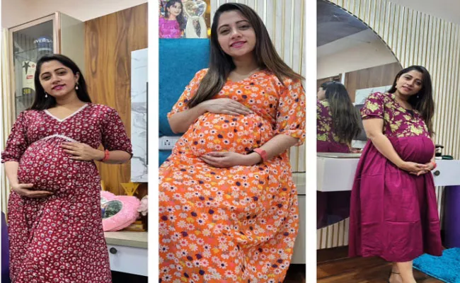 Tv Actress Lahari Shares Baby Bump Photos Goes Viral - Sakshi