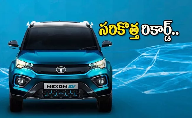 Tata Nexon ev new milestone in sales details - Sakshi