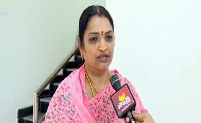 Minister Usha Sri Charan Comments On Chandrababu - Sakshi