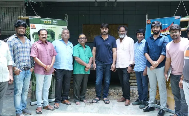 Hero Srikanth Launches Rudramambapuram movie Jatara song - Sakshi