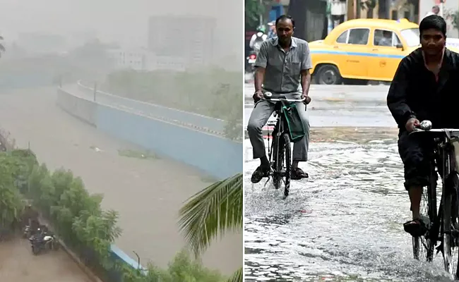 Heavy rains In Mumbai Delhi Gujarat Himachal Pradesh What IMD Says - Sakshi