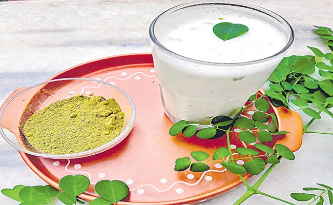 Make Masala Buttermilk With Moringa Leaves Like This - Sakshi