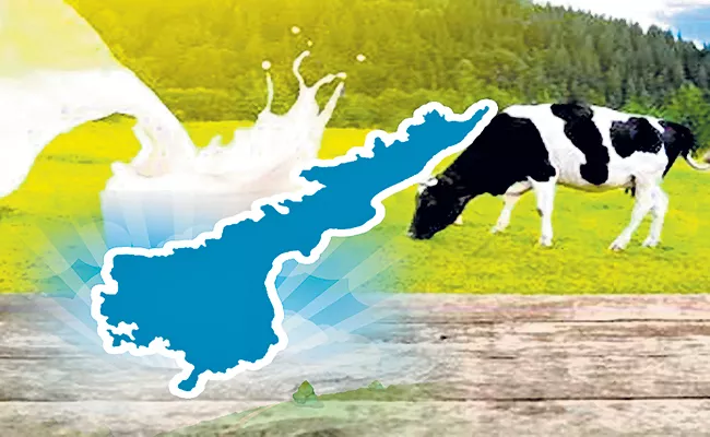 Andhra Pradesh tops 5 in milk production - Sakshi