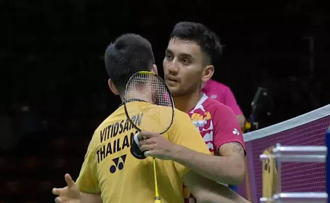 Thailand Open 2023 badminton: Lakshya Sen ousted in semifinals - Sakshi