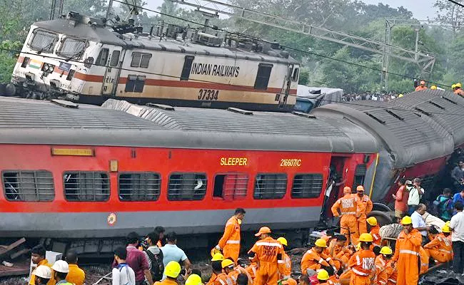  TrainAccidentInOdisha - Sakshi