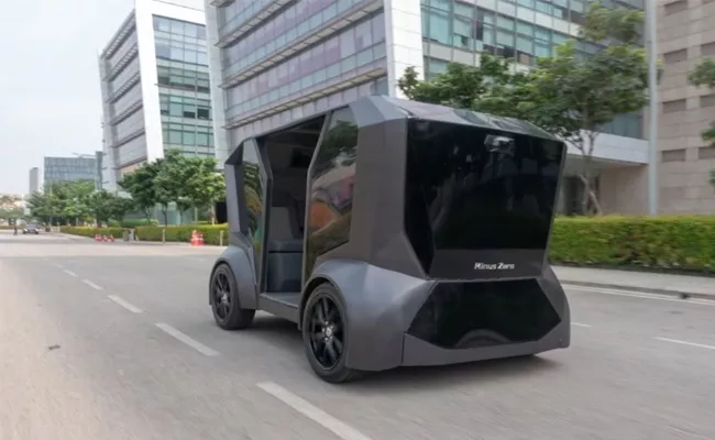 Bengaluru based minus zero company unveils zpod self driving concept details and launch time - Sakshi