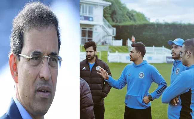 Harsha Bhogle Confuse-India Coaching Staff Person-Look Same-James Anderson - Sakshi