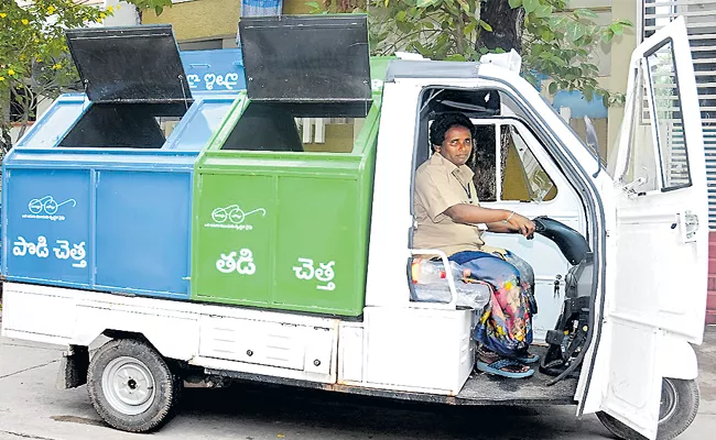 Cm Ys Jagan Inaugurates E Autos For Clean Enivirionemnt Guntur - Sakshi