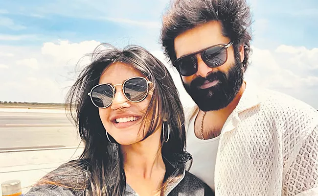 Ram Pothineni, Sreeleela Shoot For Boyapati Movie in Mysore, Selfie Pic Viral - Sakshi