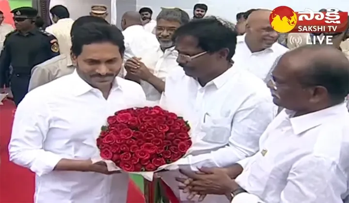 Live CM YS Jagan Participates In Jagananna Swacha Sankalpam Program