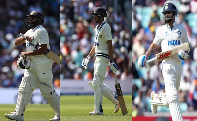 Indian Batters Failure Same Pitch Where Australia Batters Conceed-Runs - Sakshi