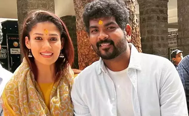 Nayanthara Vignesh Shivan With Twins Uyir Ulag Reveals Faces First Anniversary - Sakshi