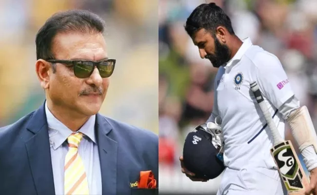 WTC Final: Ravi Shastri ANGRY at Cheteshwar Pujara - Sakshi