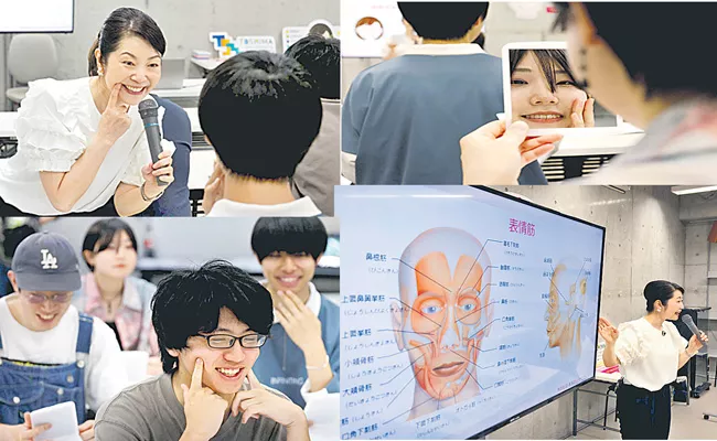 Smile Training is Unmasking Positivity in Japan - Sakshi