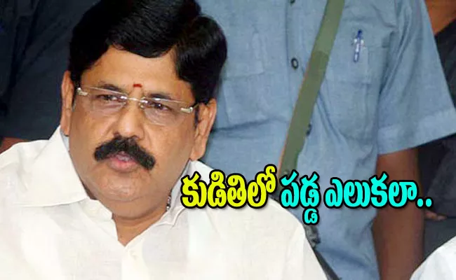 Anam Ramanarayana Reddy Political Future In Confusion - Sakshi