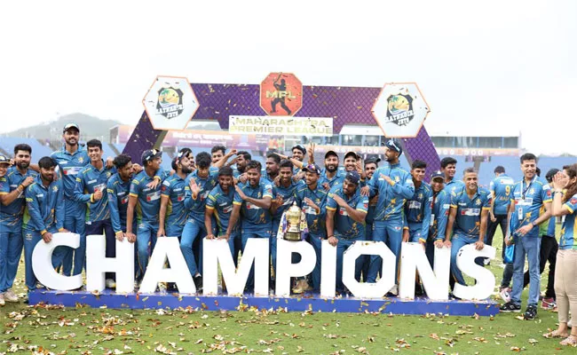 Maharashtra Premier League: Ratnagiri Jets Crowned Champion After Rain Spoils Final - Sakshi