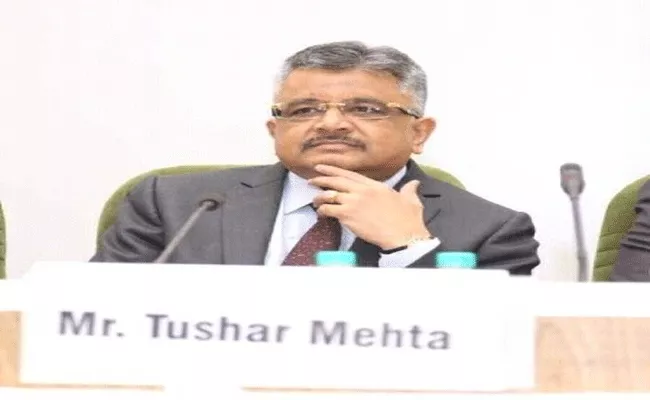 Tushar Mehta re-appointed as Solicitor General for three years - Sakshi