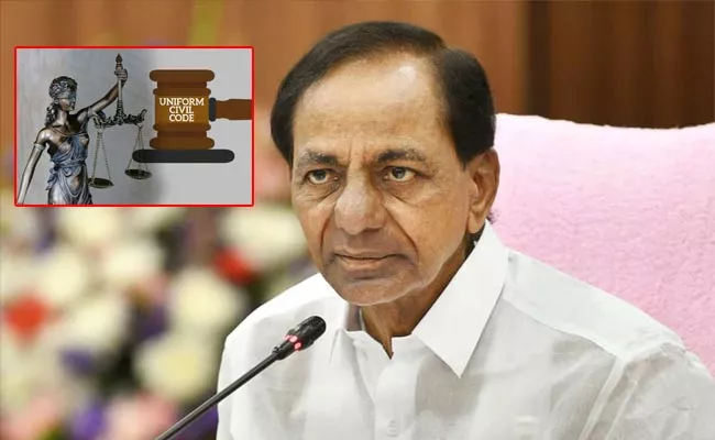 CM KCR Sensational Comments Over Uniform Civil Code - Sakshi