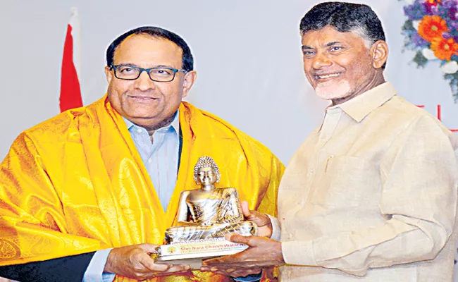 Chandrababu Singapore partner Iswaran corruption - Sakshi