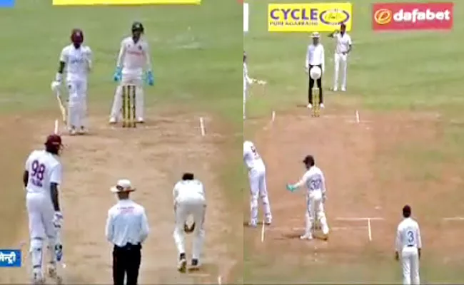 WI Vs IND: Ishan Kishan Tease-Kohli Recorded-Stump-Mic 1st Test Viral - Sakshi