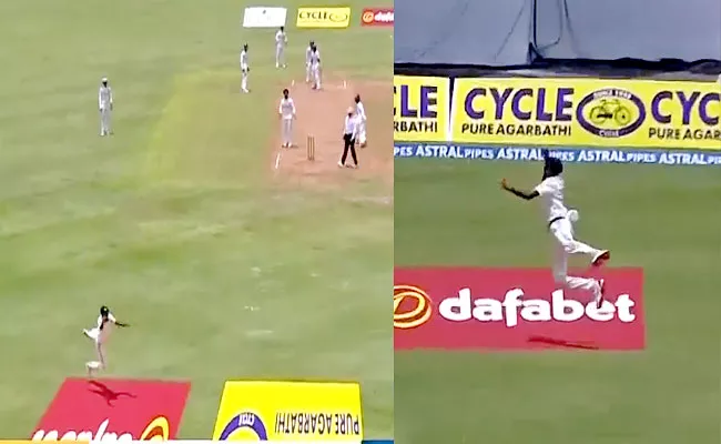 WI Vs IND: Mohammed Siraj Stunning Catch Leaves Fans In-Disbelief Viral - Sakshi