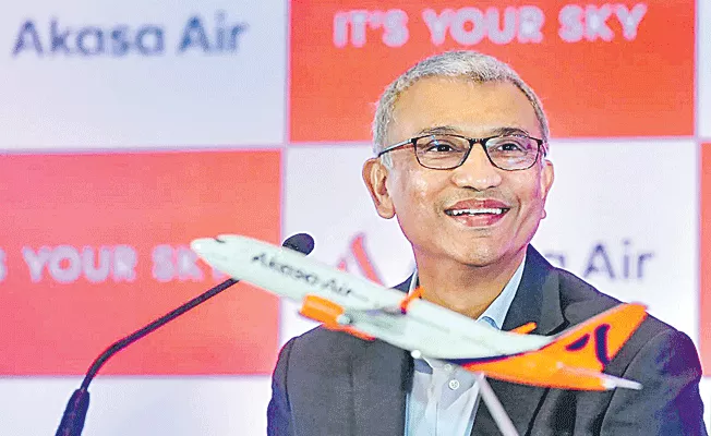 Akasa Air Well Capitalised, Can Grow Much Faster.. Says Vinay Dube - Sakshi