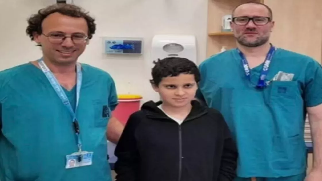 Miracle Israeli Doctors Reattach Boys Head Hit By Car - Sakshi