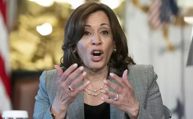 Kamala Harris Makes History With Tie Breaking Votes In Senate - Sakshi