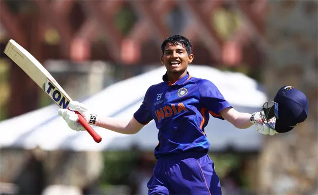 ACC Mens Emerging Teams Asia Cup 2023: Yash Dhull Slams Century, India Beat UAE By 8 Wickets  - Sakshi