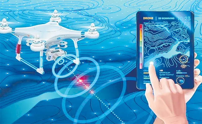 Drogo drones for agricultural her is benefits - Sakshi