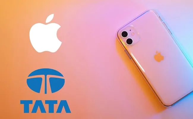 tata group closes in on deal with wistron to become first indian iphone maker - Sakshi