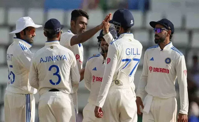 India surpass Australia after huge win over West Indies in first Test - Sakshi