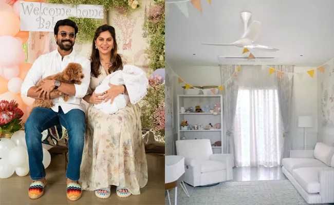 Upasana Konidela Shared Video Of Her Daughter Special Room - Sakshi