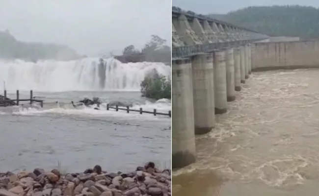 Heavy Rains Telangana Red Alert Issued North Districts Warangal Rainfall - Sakshi