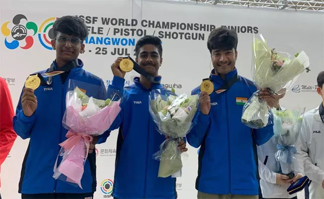 ISSF Junior World Championships 2023: India On Top Of Medal Tally - Sakshi