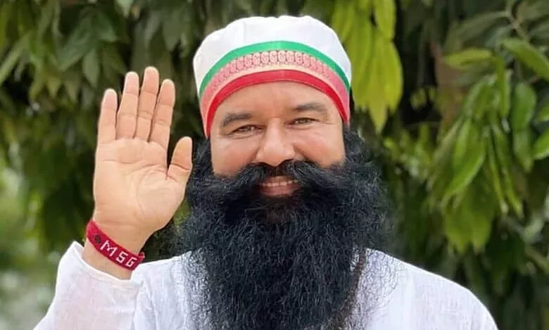 Less Than 6 Months Dera Chief Ram Rahim Out Again - Sakshi