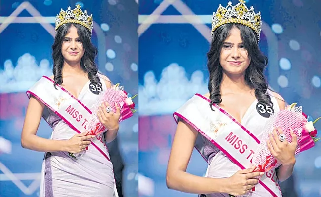 Sanjana Won Star Miss Teen Globe India 2023 Title - Sakshi