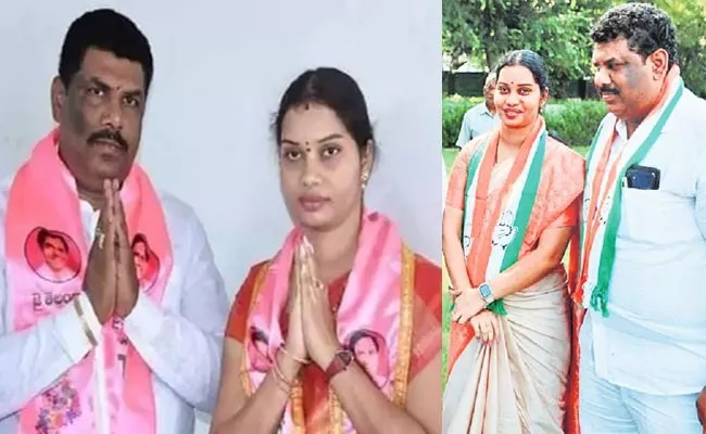 Gadwal ZP Chairperson Sarita Tirupataiah Joined In Congress - Sakshi