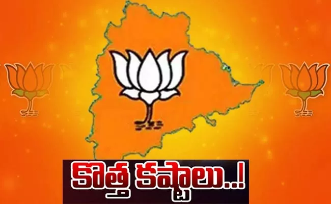 New Political Tension For Telangana BJP Leaders - Sakshi