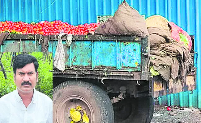 Farmer income from tomato crop is Rs Crore - Sakshi