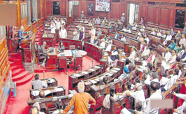 Parliament Monsoon session 2023: Parliament disrupted over Manipur violence for 2nd day - Sakshi