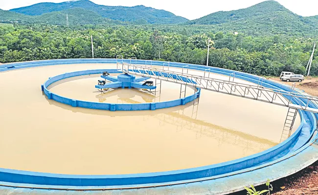 Drinking water diversion first phase trial run successful - Sakshi