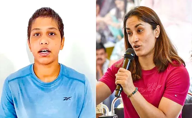 Antim Panghal Move Supreme Court-Vinesh Phogat Exemption Wins-Asian Games Trials - Sakshi