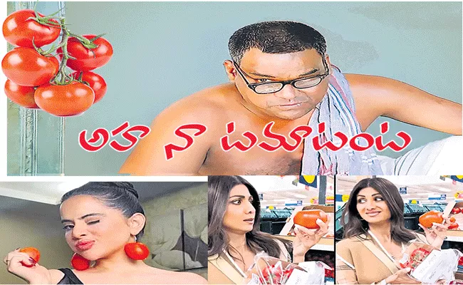 Tomato prices soar, memes go viral on social media - Sakshi