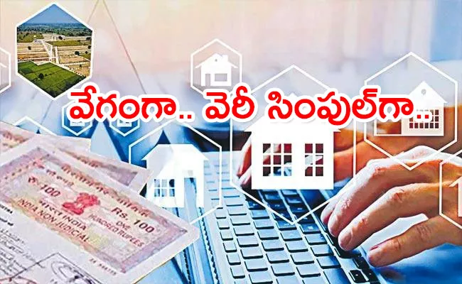  Special Software Card Prime For Property Registrations In AP - Sakshi