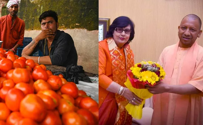 Tomato Price: UP Minister pratibha shukla Suggest Stop Eat Tomatoes - Sakshi