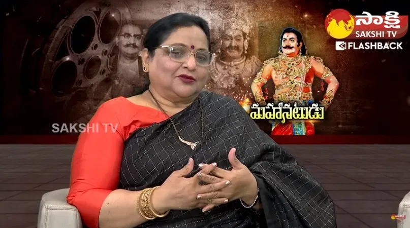 Actress Roja Ramani Shares Her Memories Of First Meeting SV Ranga Rao